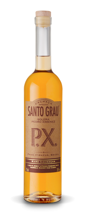 CACHAÇA SANTO GRAU SOLERA PEDRO XIMENEZ